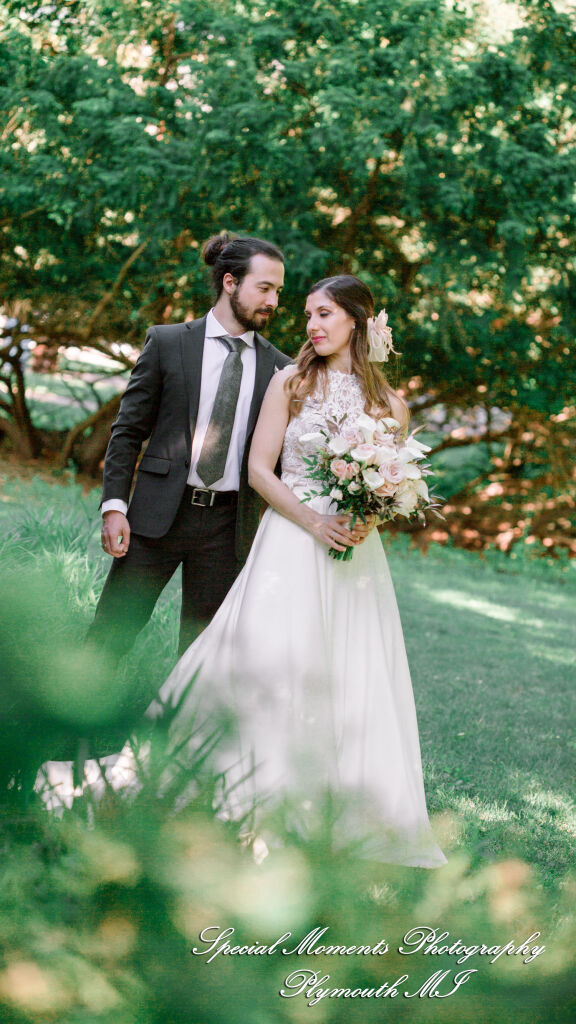 Leah & Bruno at Heritage Park Farmington Hills MI wedding photography