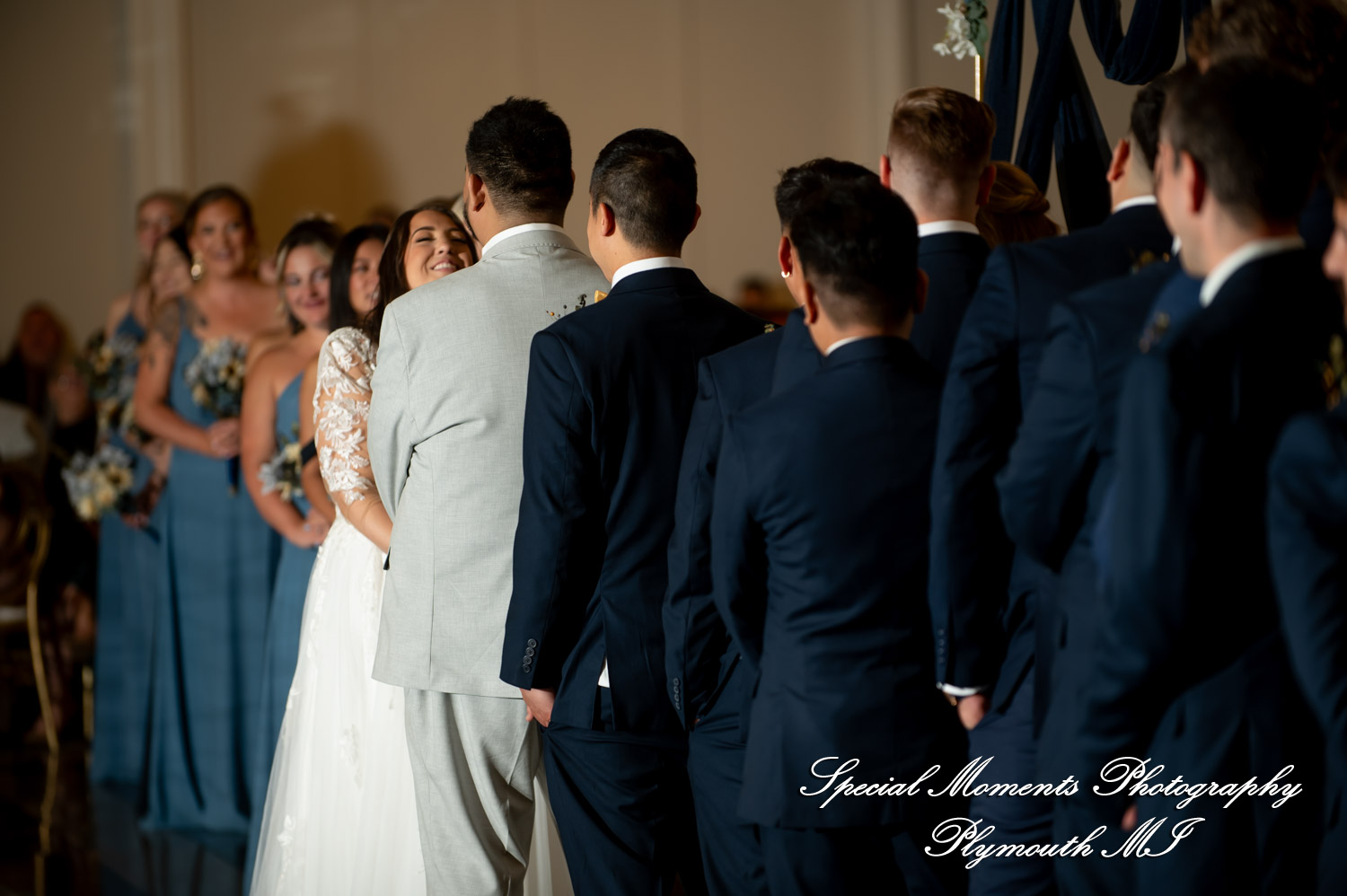 Gina & Jimmy at Macedonian Cultural Center Sterling Hts MI wedding photography
