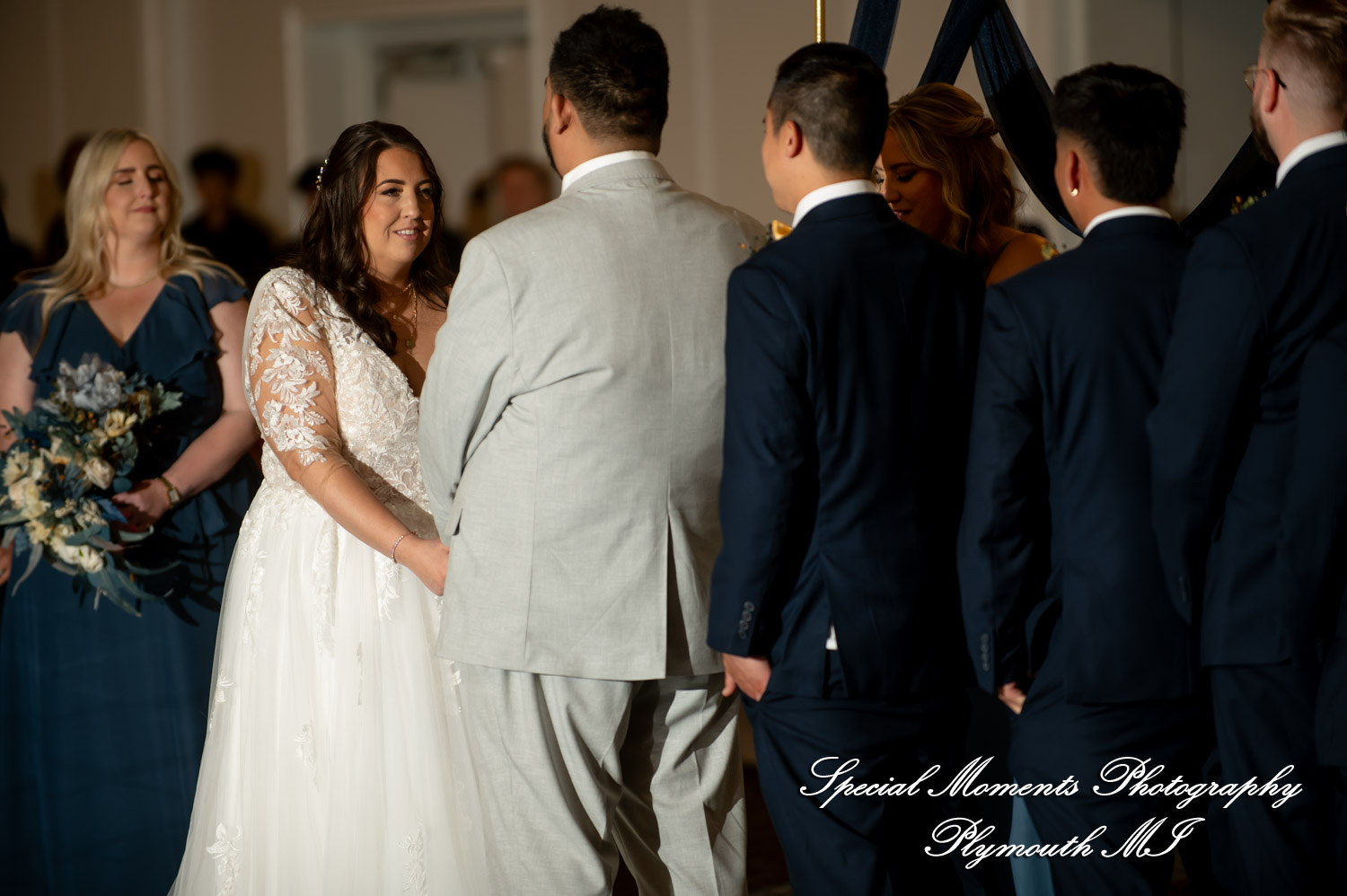Gina & Jimmy at Macedonian Cultural Center Sterling Hts MI wedding photography