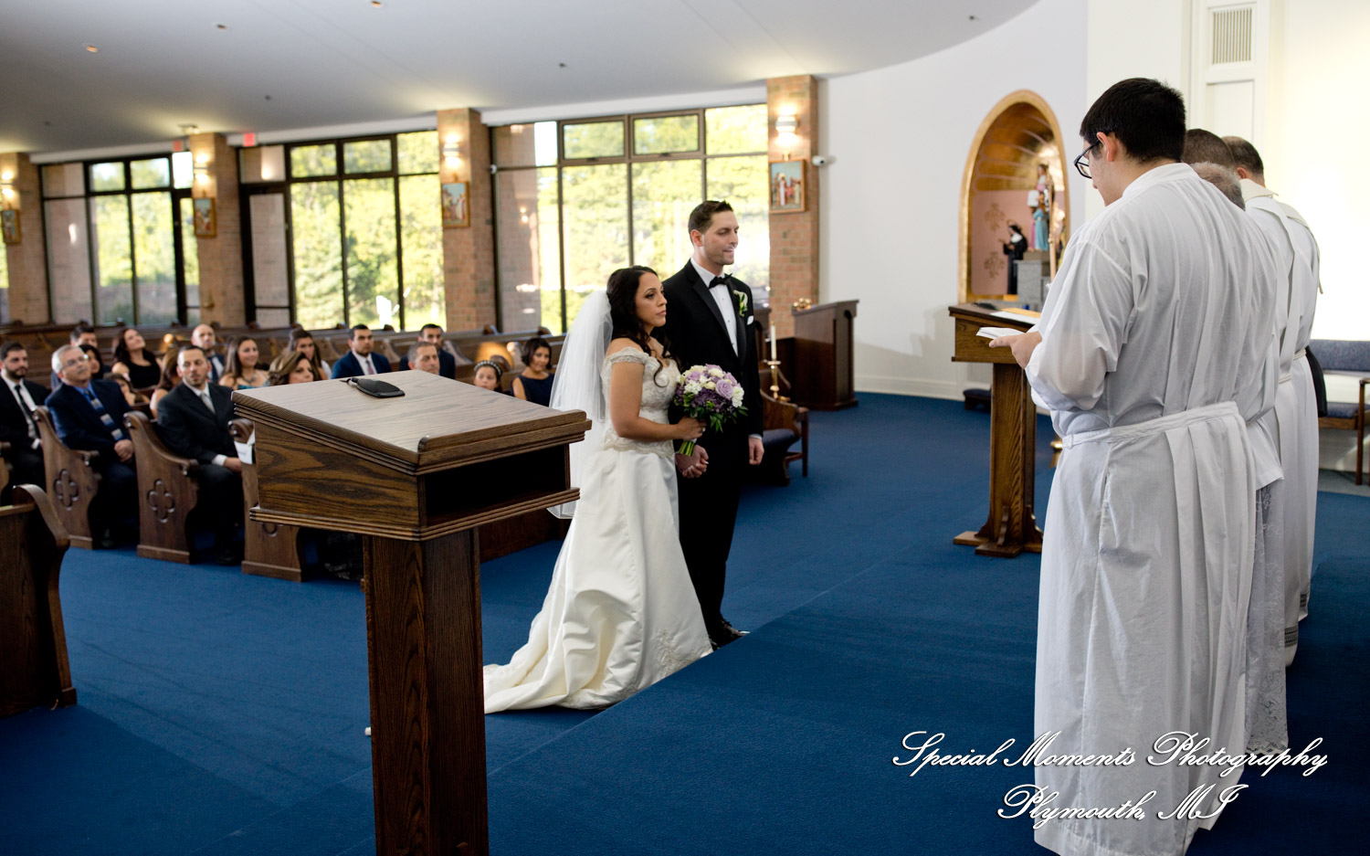 Miriam & Patrick at St. Thomas Chaldean Catholic West Bloomfield MI wedding photography
