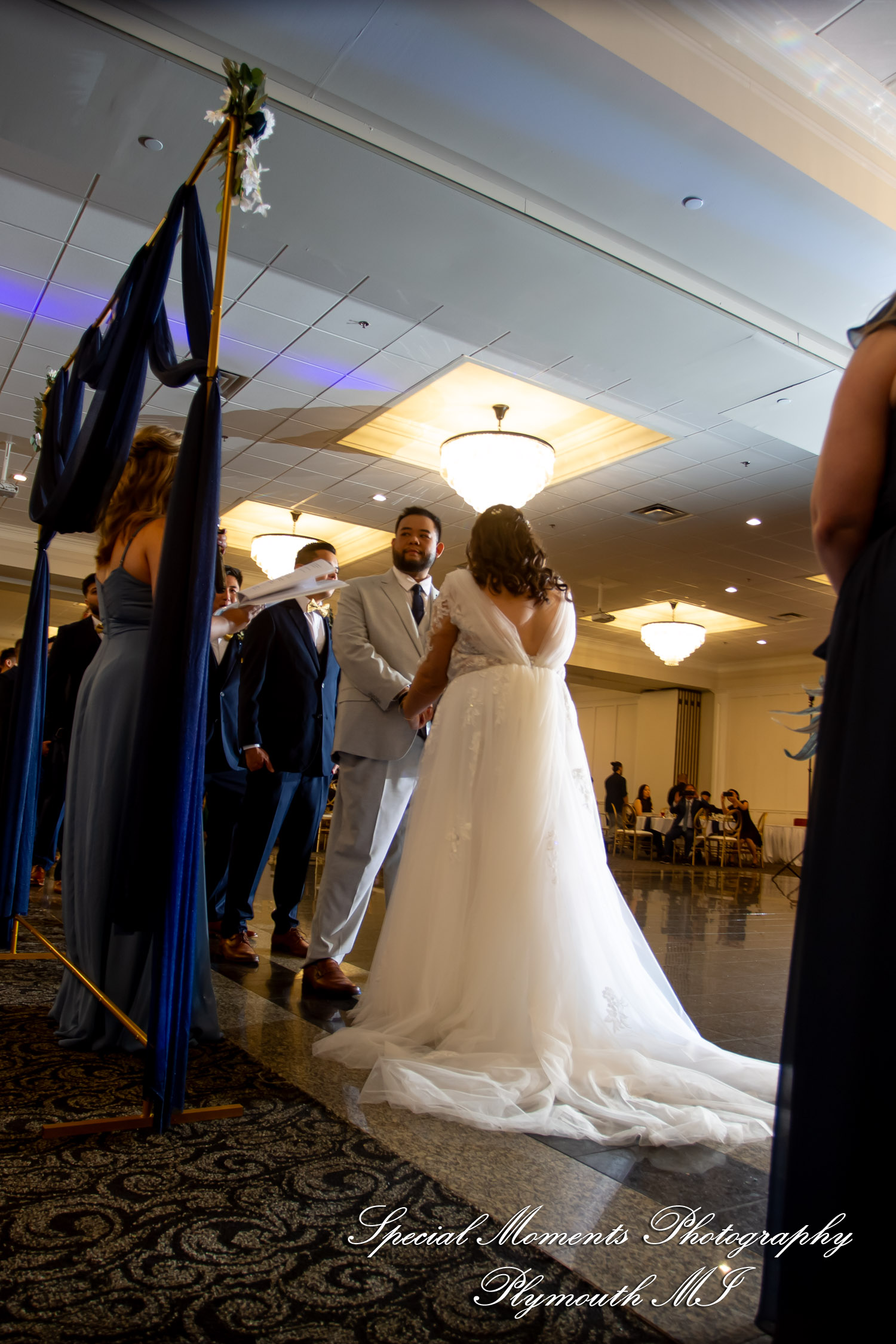 Gina & Jimmy at Macedonian Cultural Center Sterling Hts MI wedding photography