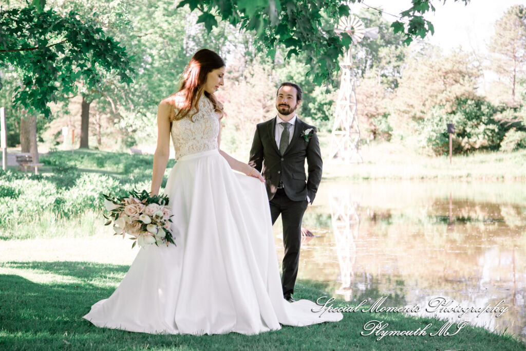 Leah & Bruno at Heritage Park Farmington Hills MI wedding photography