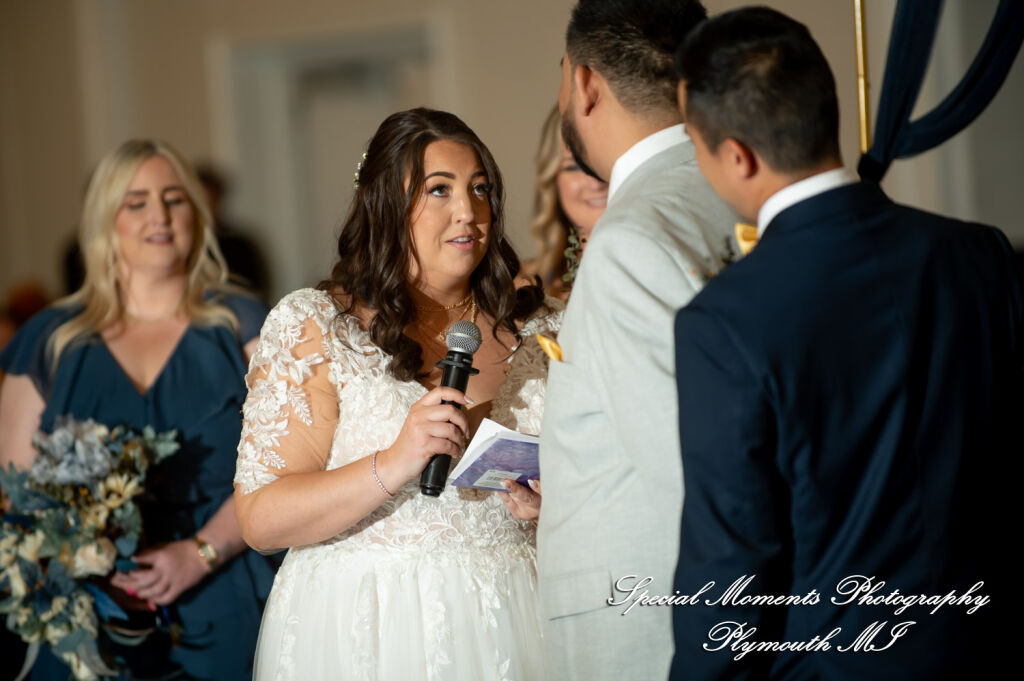 Gina & Jimmy at Macedonian Cultural Center Sterling Hts MI wedding photography