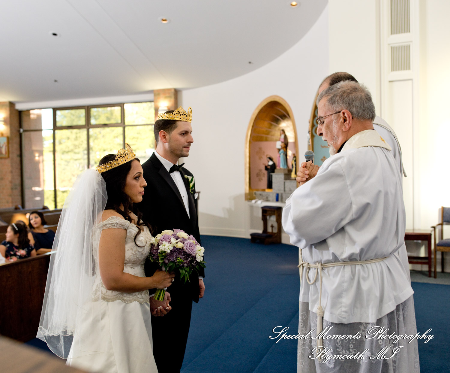 Miriam & Patrick at St. Thomas Chaldean Catholic West Bloomfield MI wedding photography
