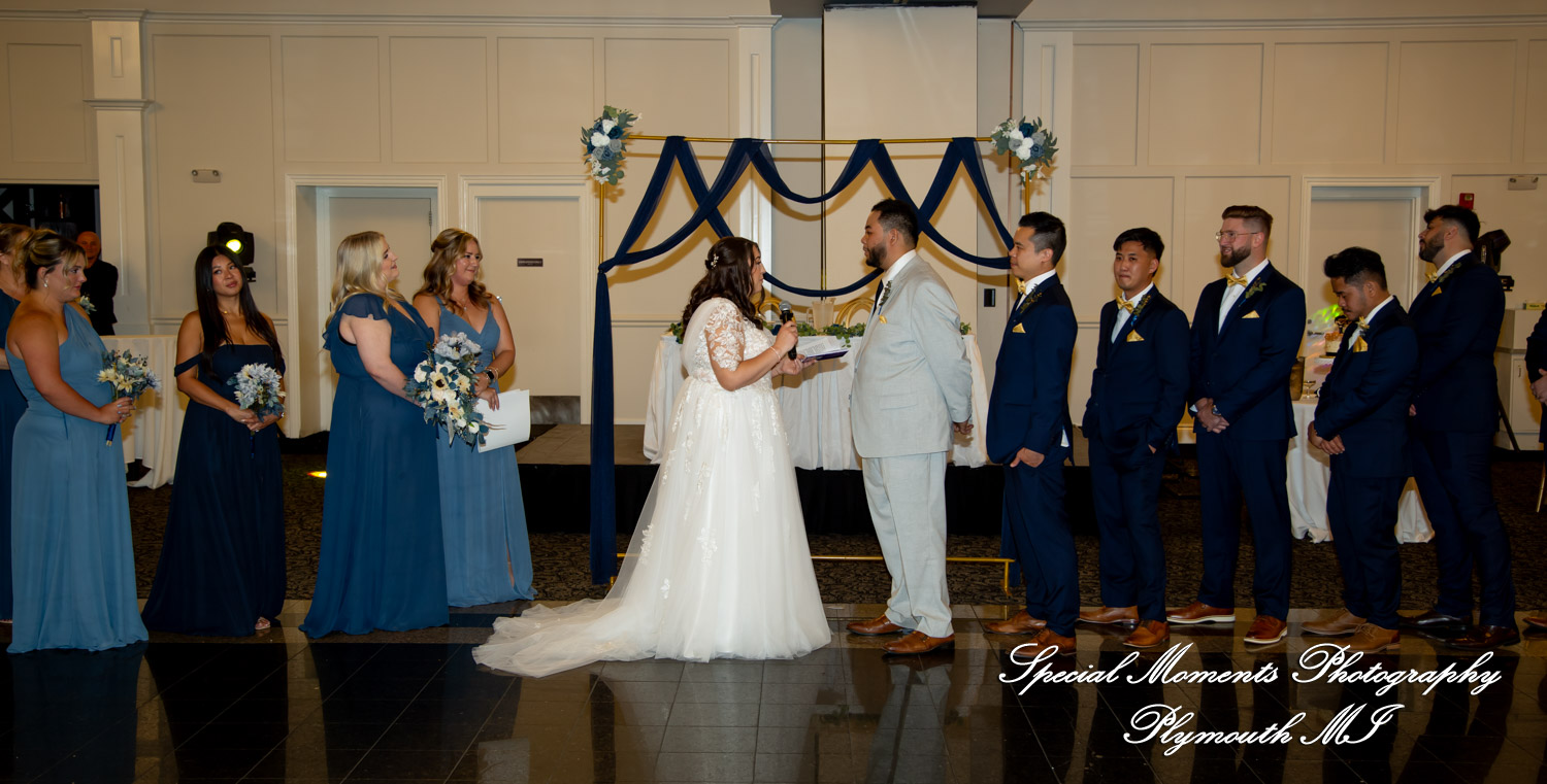 Gina & Jimmy at Macedonian Cultural Center Sterling Hts MI wedding photography