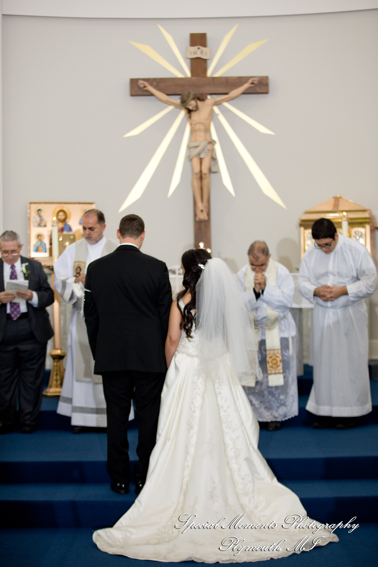 Miriam & Patrick at St. Thomas Chaldean Catholic West Bloomfield MI wedding photography