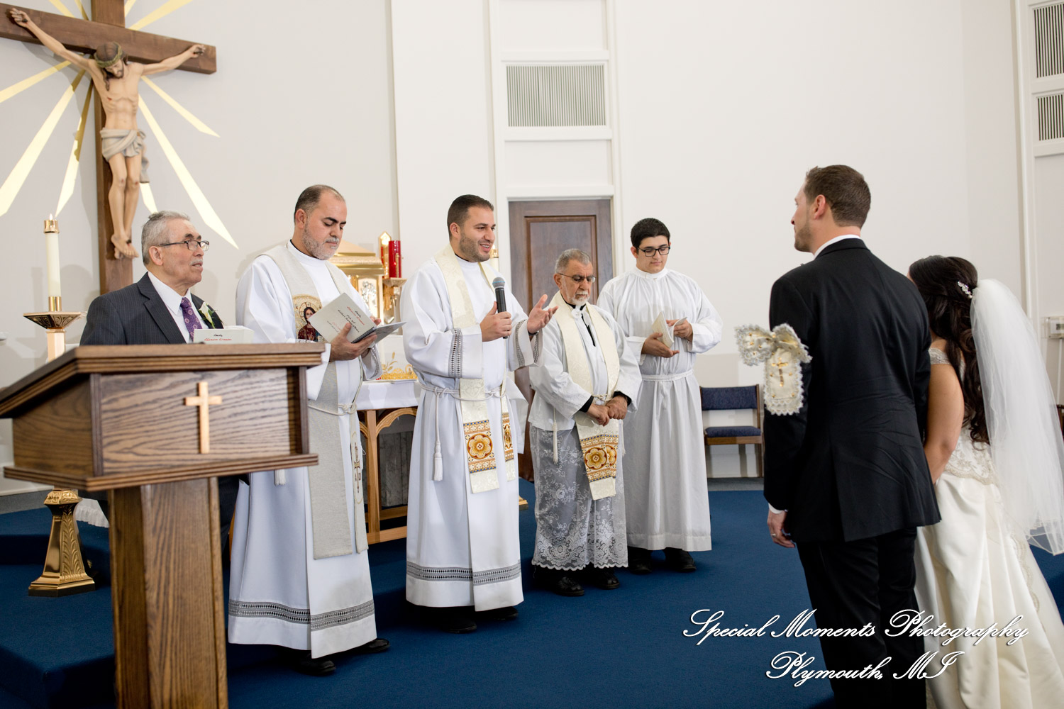 Miriam & Patrick at St. Thomas Chaldean Catholic West Bloomfield MI wedding photography