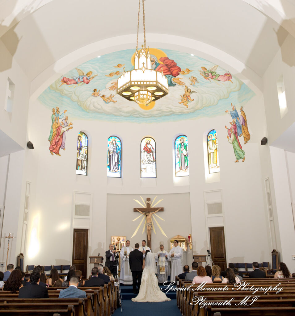 Miriam & Patrick at St. Thomas Chaldean Catholic West Bloomfield MI wedding photography