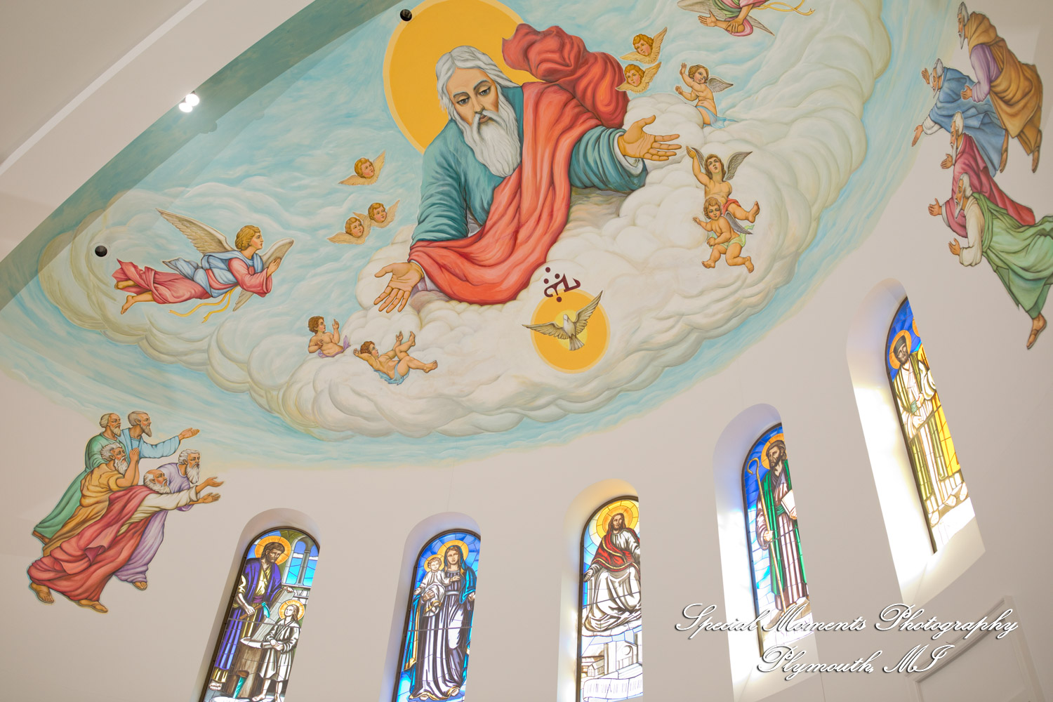 Miriam & Patrick at St. Thomas Chaldean Catholic West Bloomfield MI wedding photography