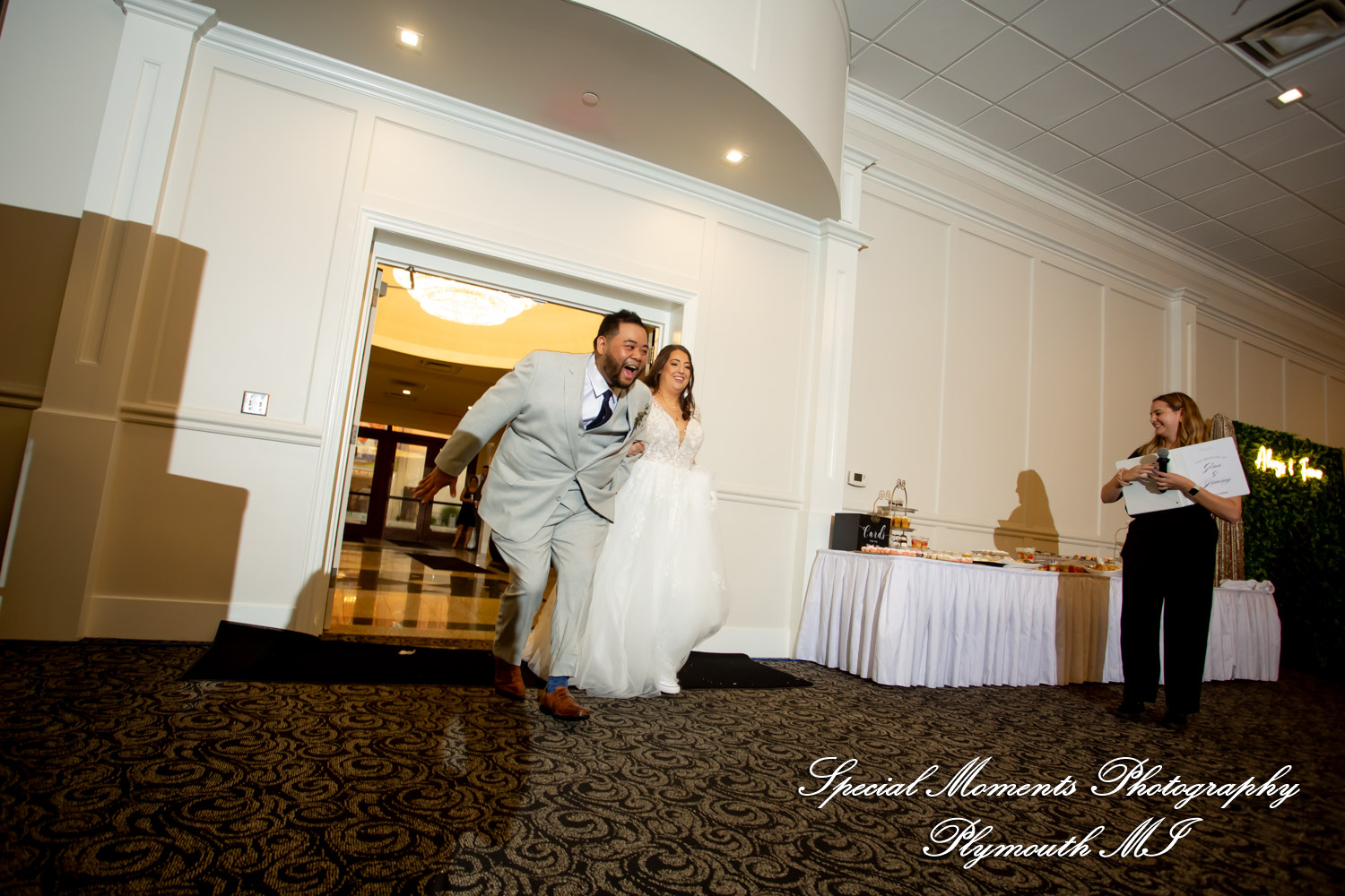 Gina & Jimmy at Macedonian Cultural Center Sterling Hts MI wedding photography