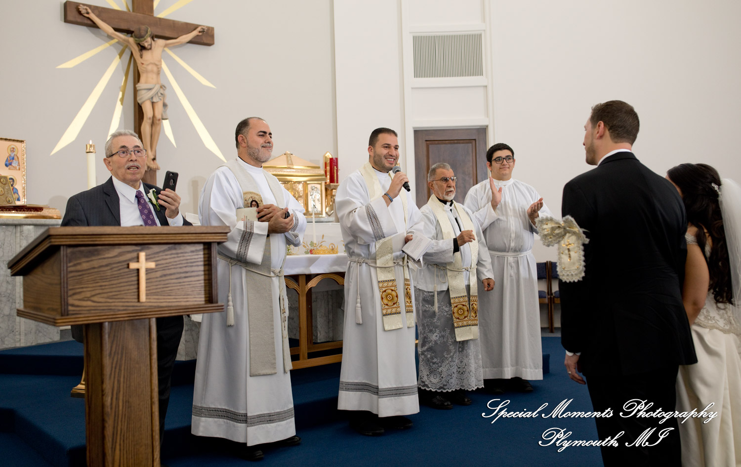 Miriam & Patrick at St. Thomas Chaldean Catholic West Bloomfield MI wedding photography
