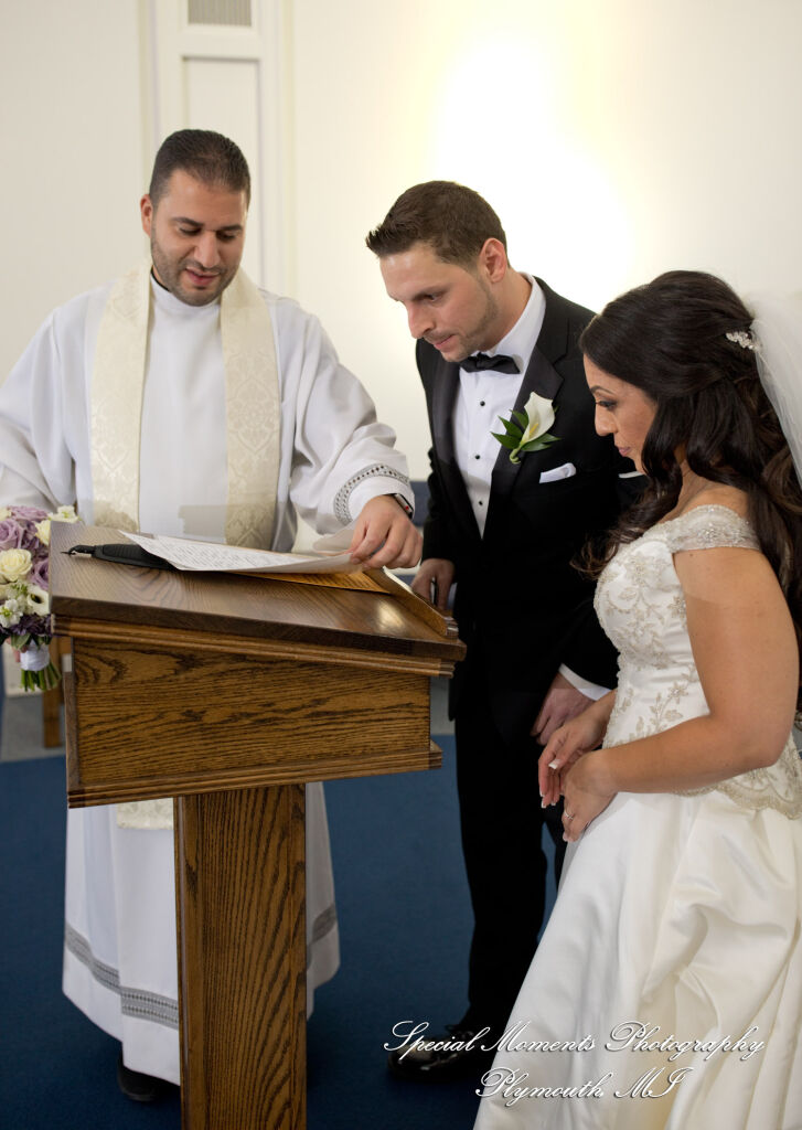 Miriam & Patrick at St. Thomas Chaldean Catholic West Bloomfield MI wedding photography