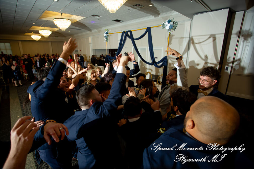 Gina & Jimmy at Macedonian Cultural Center Sterling Hts MI wedding photography