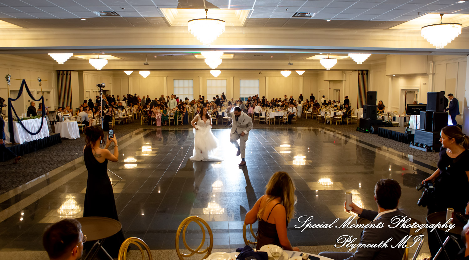 Gina & Jimmy at Macedonian Cultural Center Sterling Hts MI wedding photography