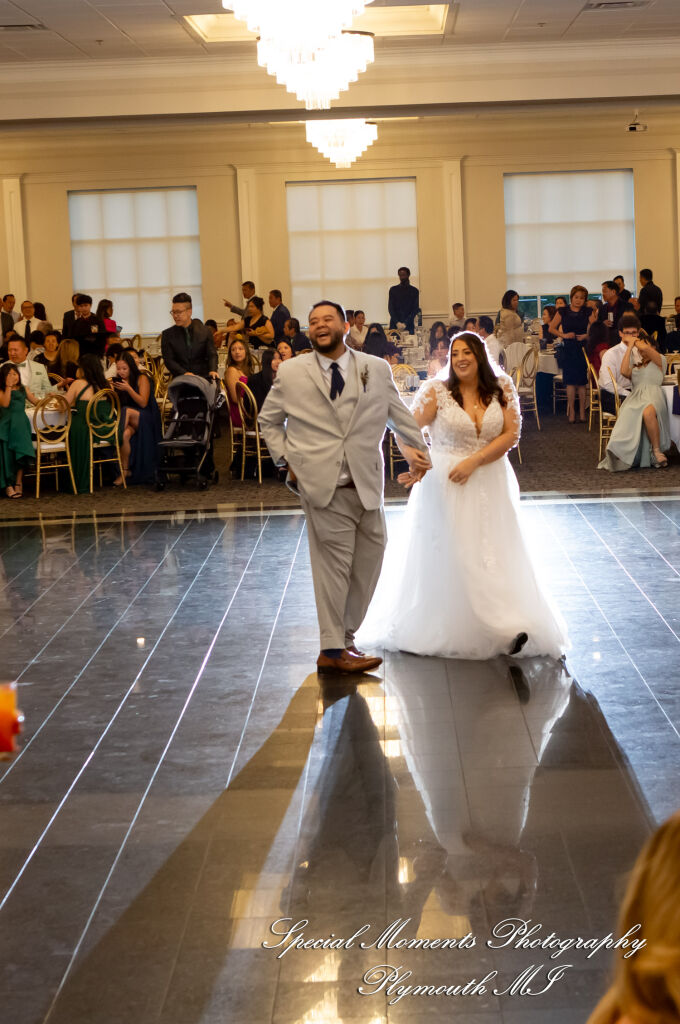 Gina & Jimmy at Macedonian Cultural Center Sterling Hts MI wedding photography