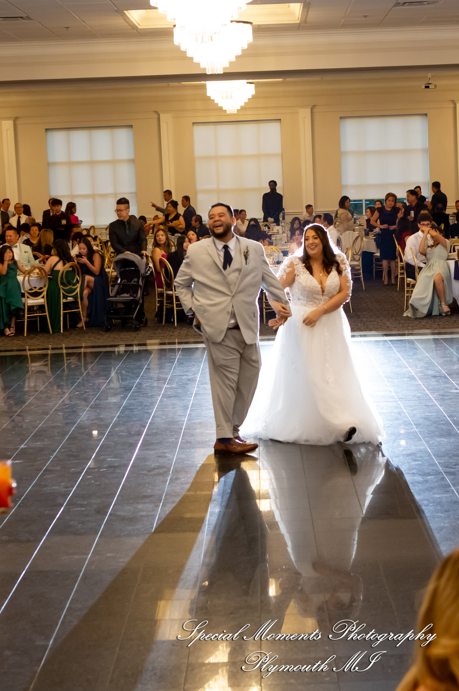 Gina & Jimmy at Macedonian Cultural Center Sterling Hts MI wedding photography