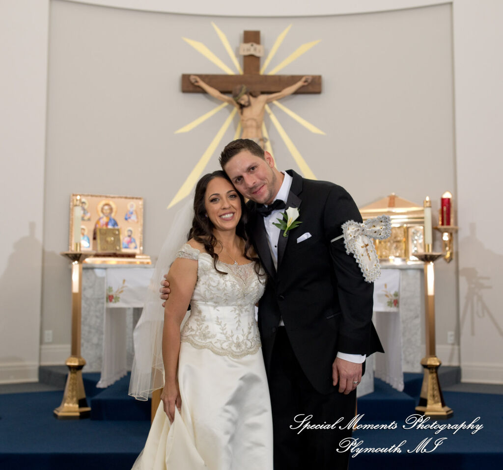 Miriam & Patrick at St. Thomas Chaldean Catholic West Bloomfield MI wedding photography