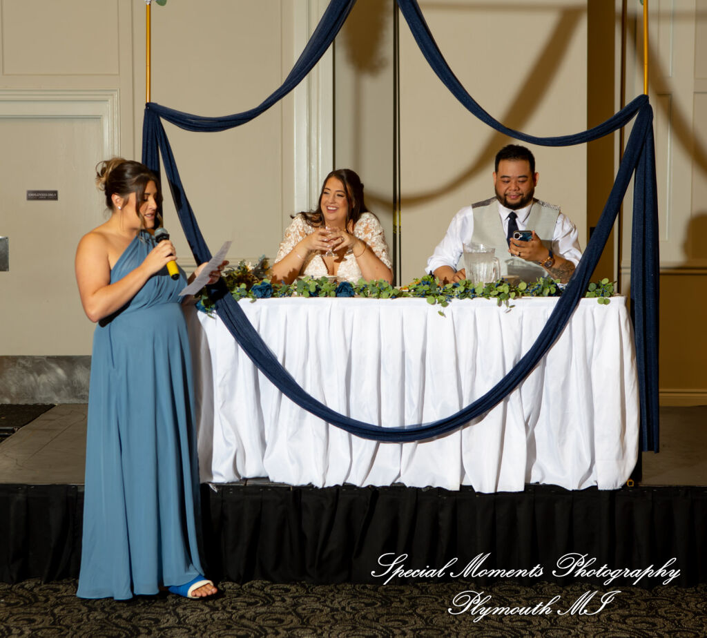 Gina & Jimmy at Macedonian Cultural Center Sterling Hts MI wedding photography