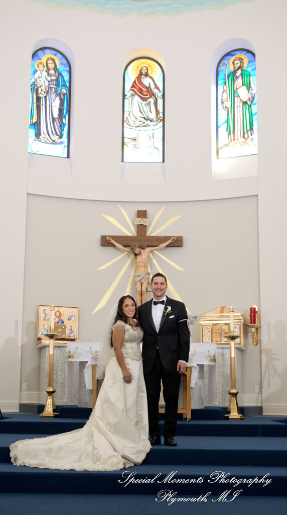 Miriam & Patrick at St. Thomas Chaldean Catholic West Bloomfield MI wedding photography