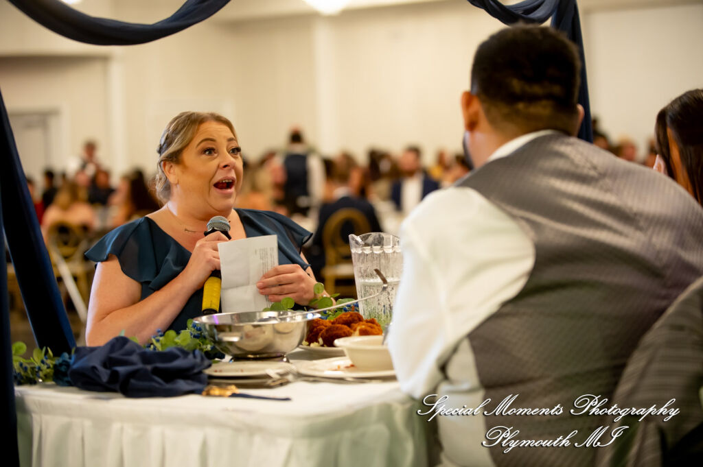 Gina & Jimmy at Macedonian Cultural Center Sterling Hts MI wedding photography