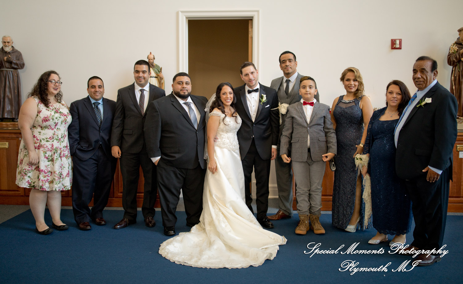 Miriam & Patrick at St. Thomas Chaldean Catholic West Bloomfield MI wedding photography