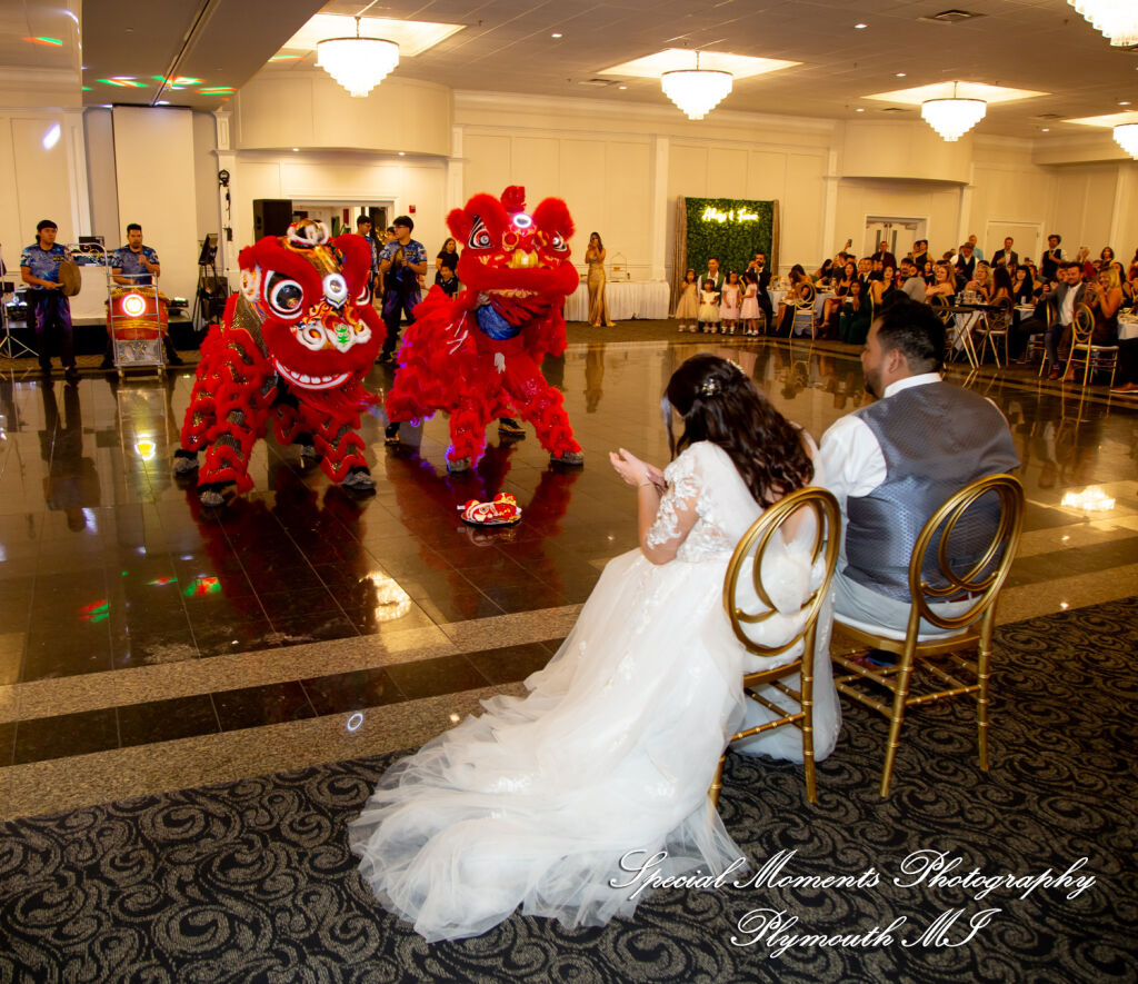 Gina & Jimmy at Macedonian Cultural Center Sterling Hts MI wedding photography