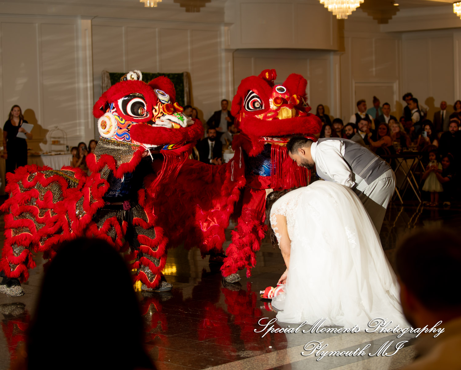 Gina & Jimmy at Macedonian Cultural Center Sterling Hts MI wedding photography