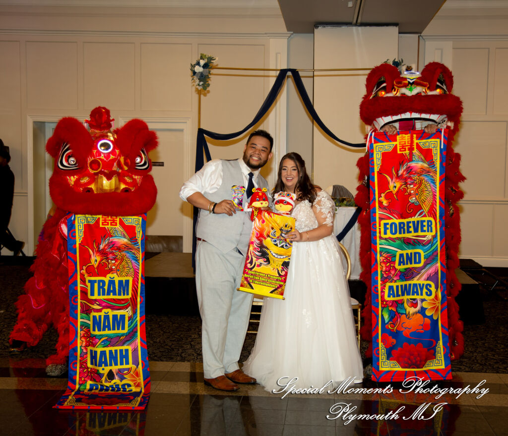 Gina & Jimmy at Macedonian Cultural Center Sterling Hts MI wedding photography
