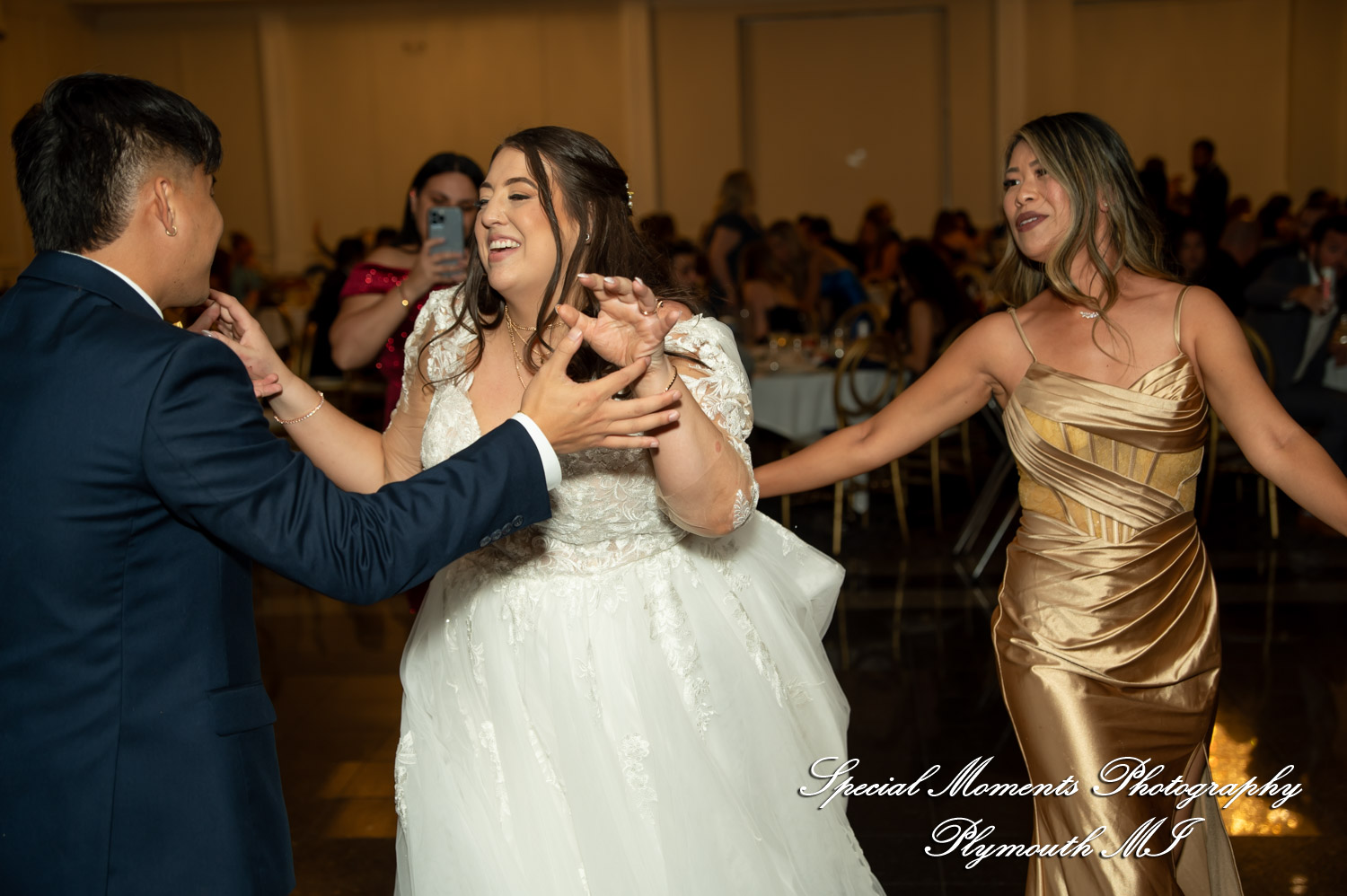 Gina & Jimmy at Macedonian Cultural Center Sterling Hts MI wedding photography