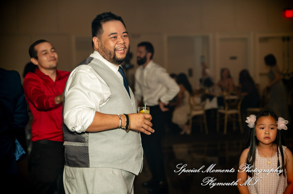 Gina & Jimmy at Macedonian Cultural Center Sterling Hts MI wedding photography