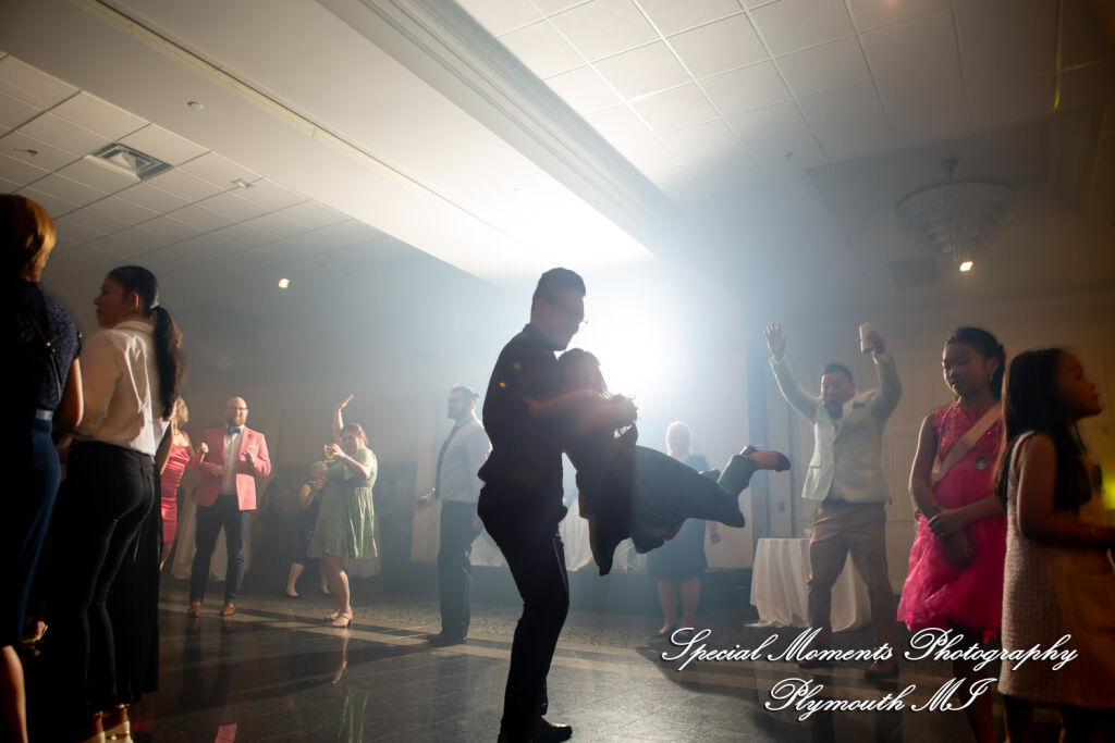 Gina & Jimmy at Macedonian Cultural Center Sterling Hts MI wedding photography