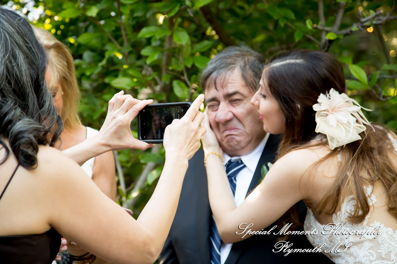 Leah & Bruno at Cafe Cortina Farmington Hills MI wedding photography