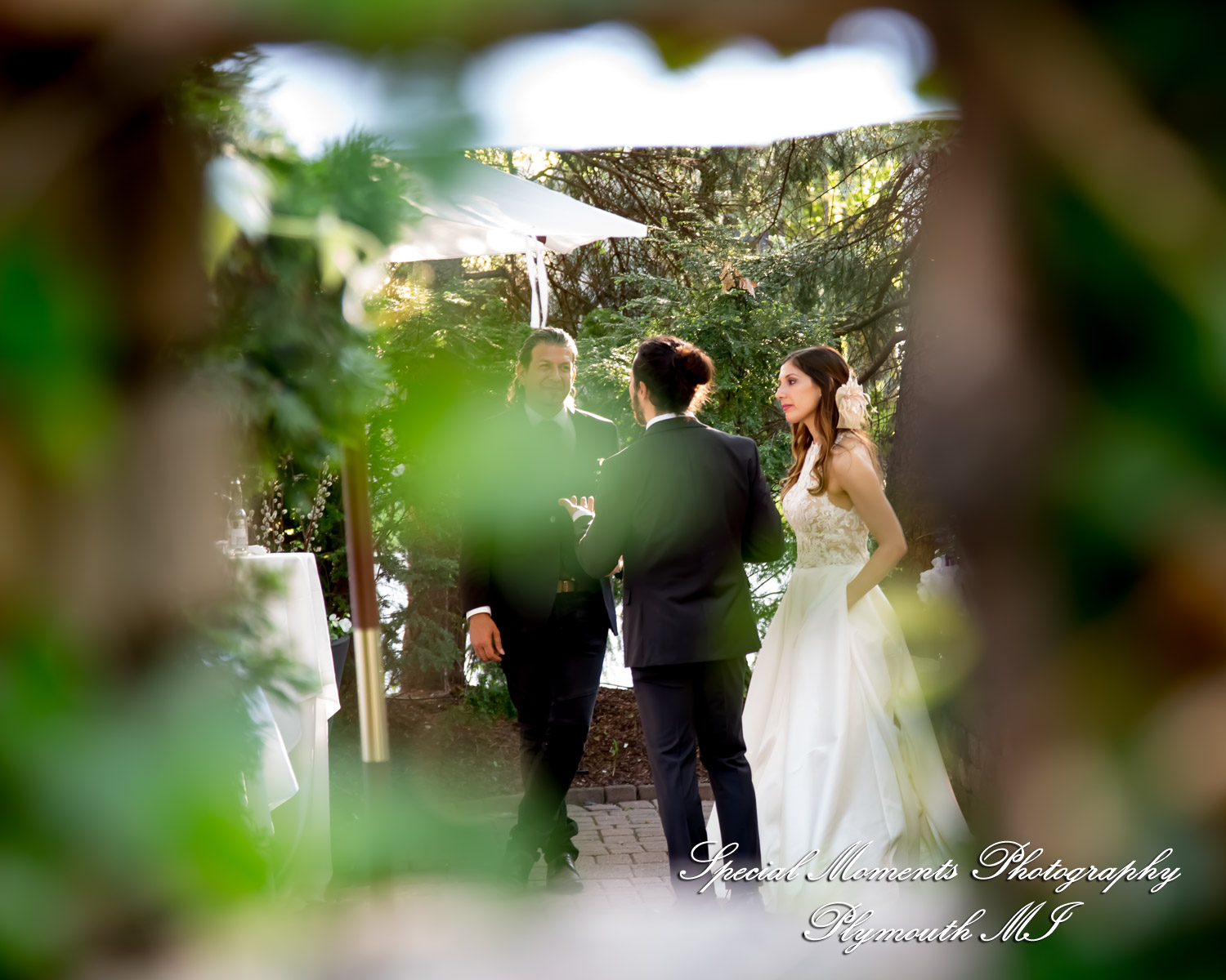 Leah & Bruno at Cafe Cortina Farmington Hills MI wedding photography