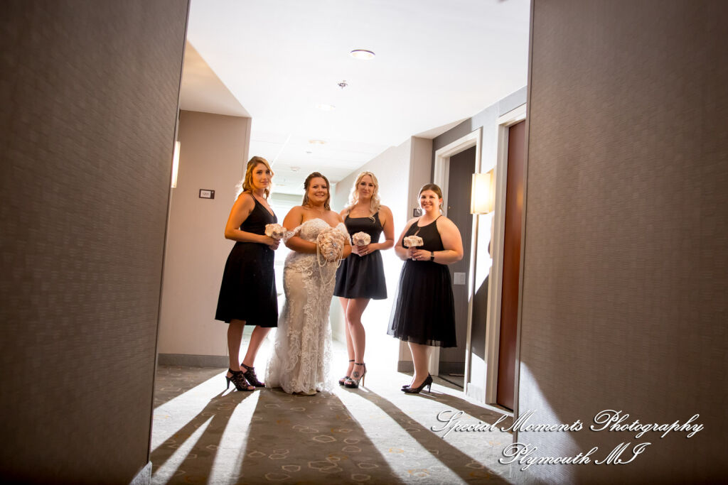Lindsay & Justin at Roostertail Detroit MI wedding photography