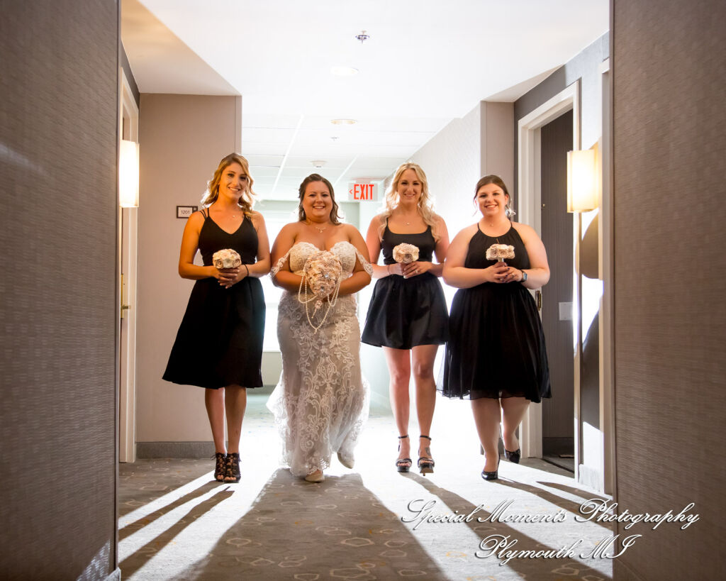 Lindsay & Justin at Roostertail Detroit MI wedding photography