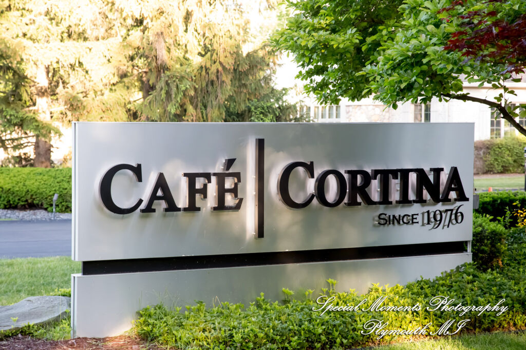 Leah & Bruno at Cafe Cortina Farmington Hills MI wedding photography