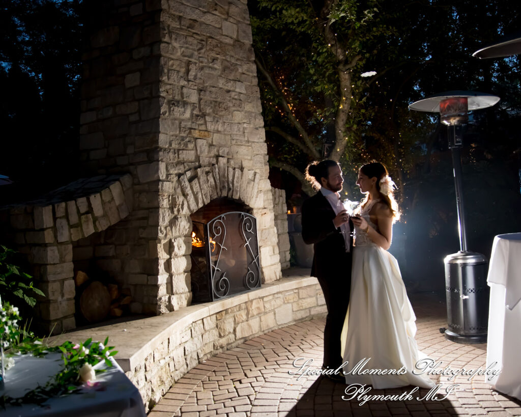 Leah & Bruno at Cafe Cortina Farmington Hills MI wedding photography