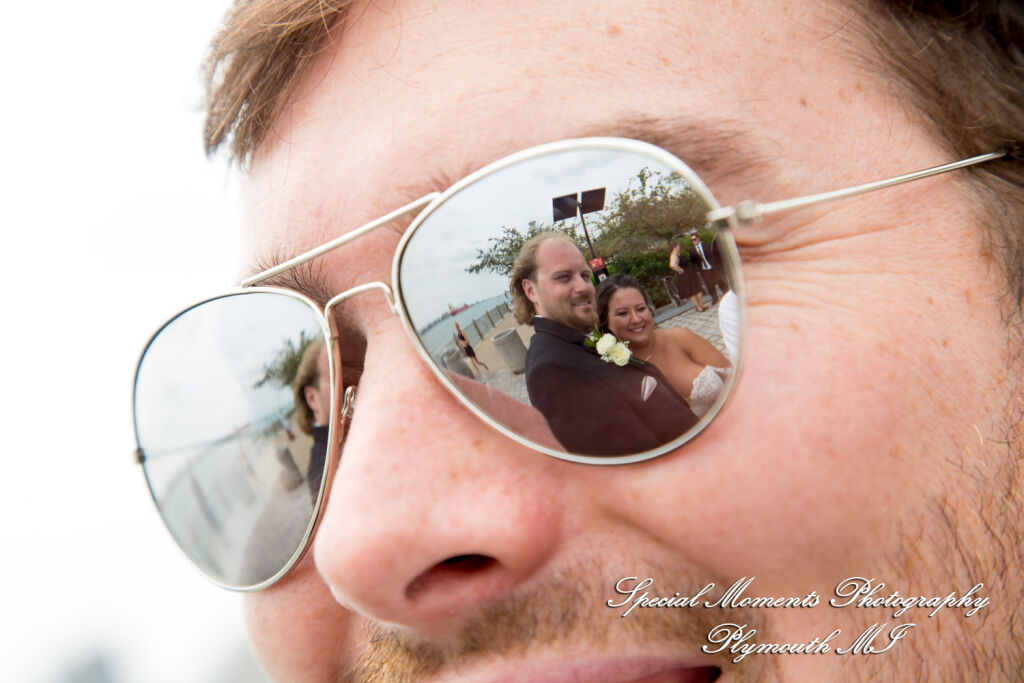 Lindsay & Justin at Roostertail Detroit MI wedding photography