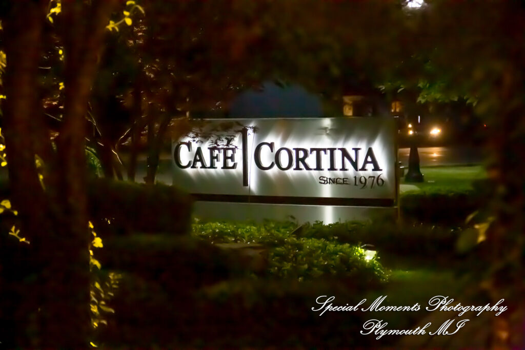 Leah & Bruno at Cafe Cortina Farmington Hills MI wedding photography