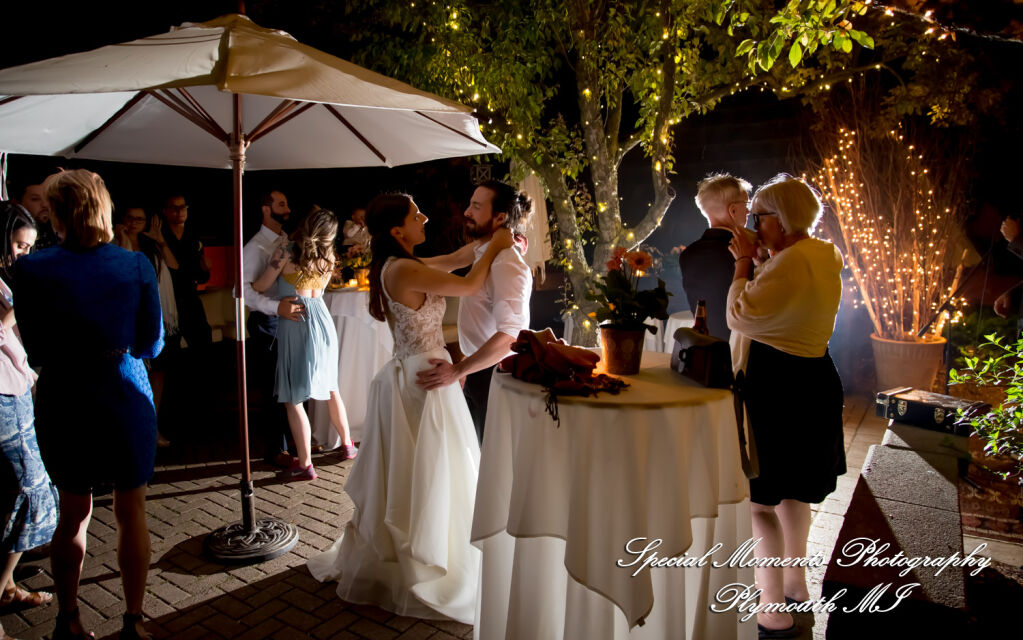 Leah & Bruno at Cafe Cortina Farmington Hills MI wedding photography