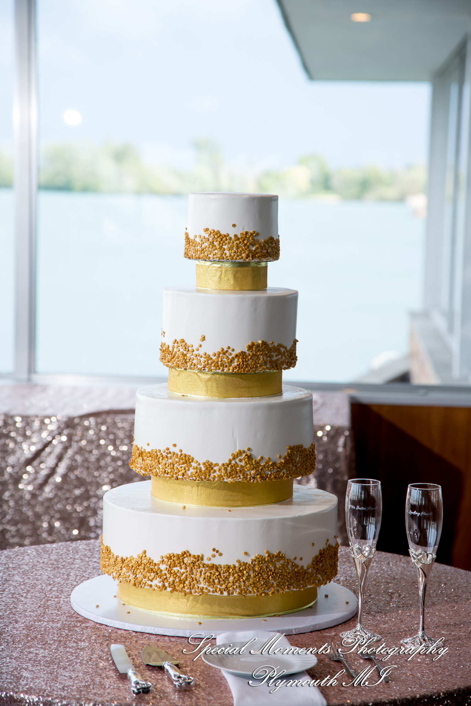 Lindsay & Justin at Roostertail Detroit MI wedding photography