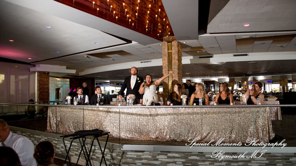 Lindsay & Justin at Roostertail Detroit MI wedding photography