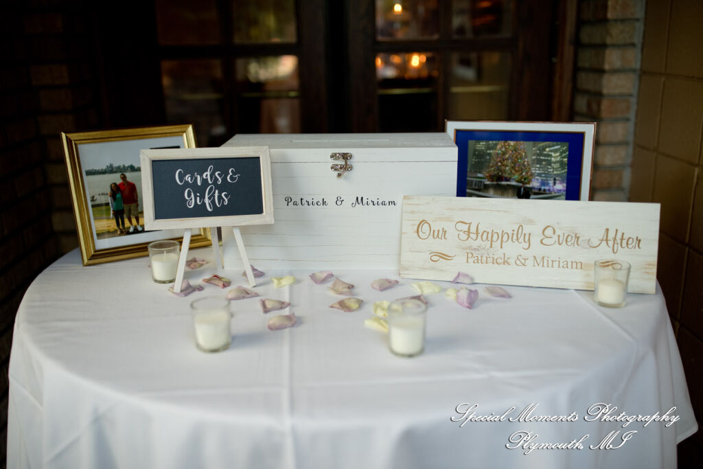 Miriam & Patrick at Cafe Cortina Farmington Hills MI wedding photography