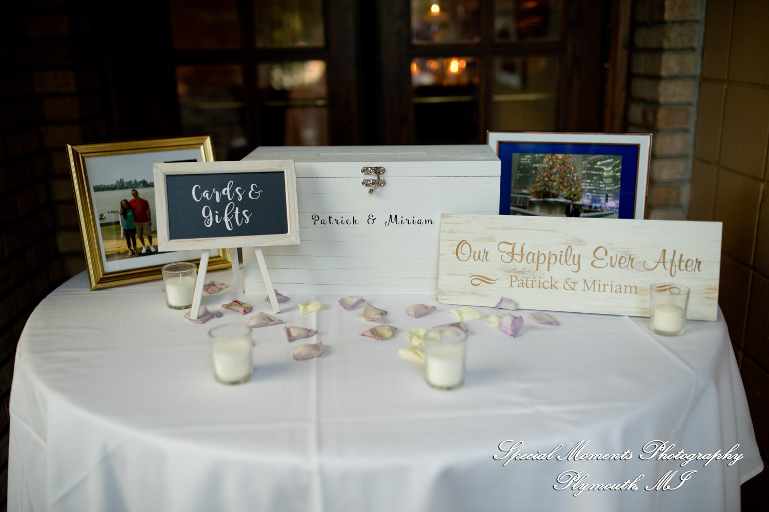 Miriam & Patrick at Cafe Cortina Farmington Hills MI wedding photography
