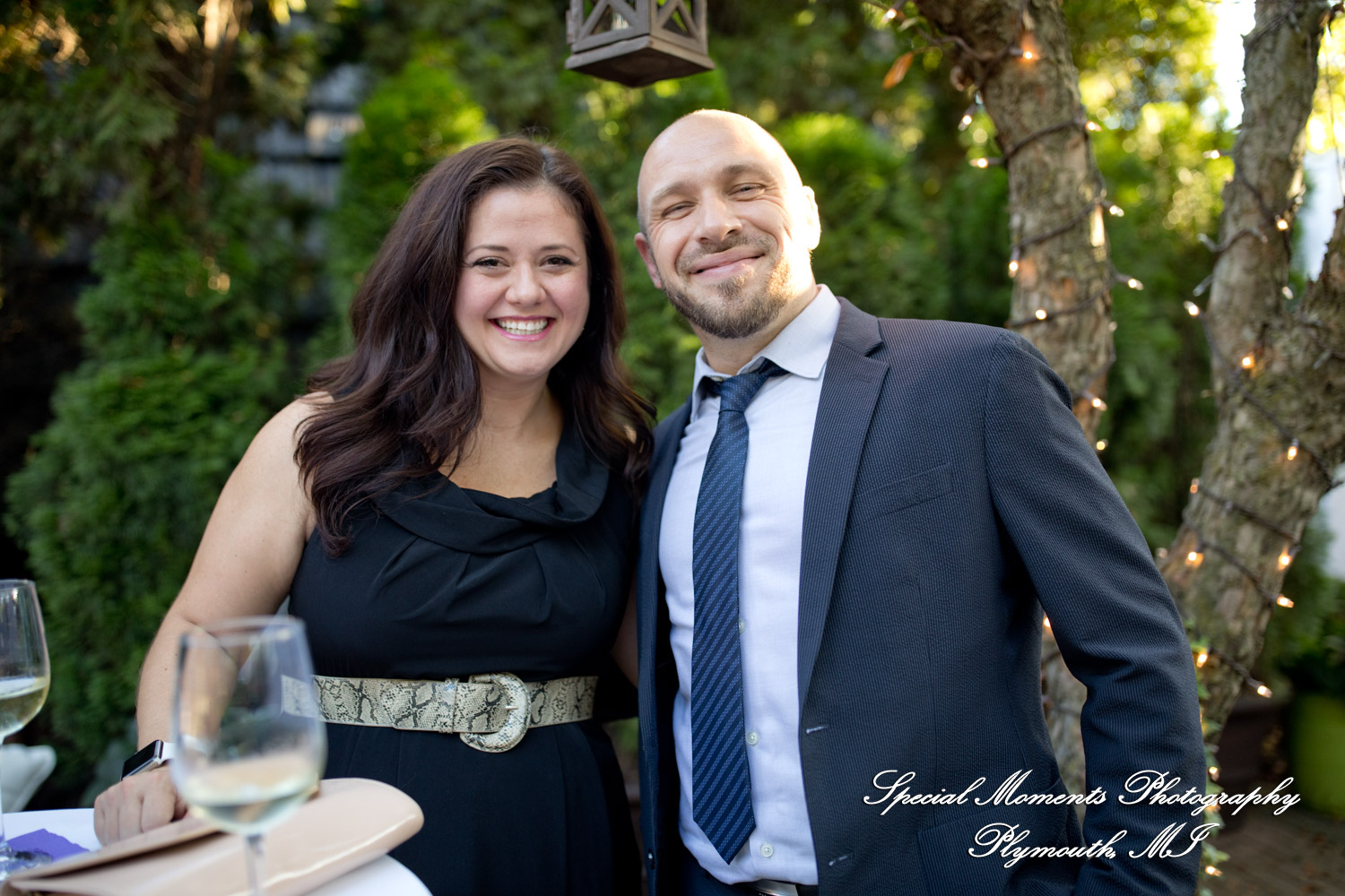 Miriam & Patrick at Cafe Cortina Farmington Hills MI wedding photography