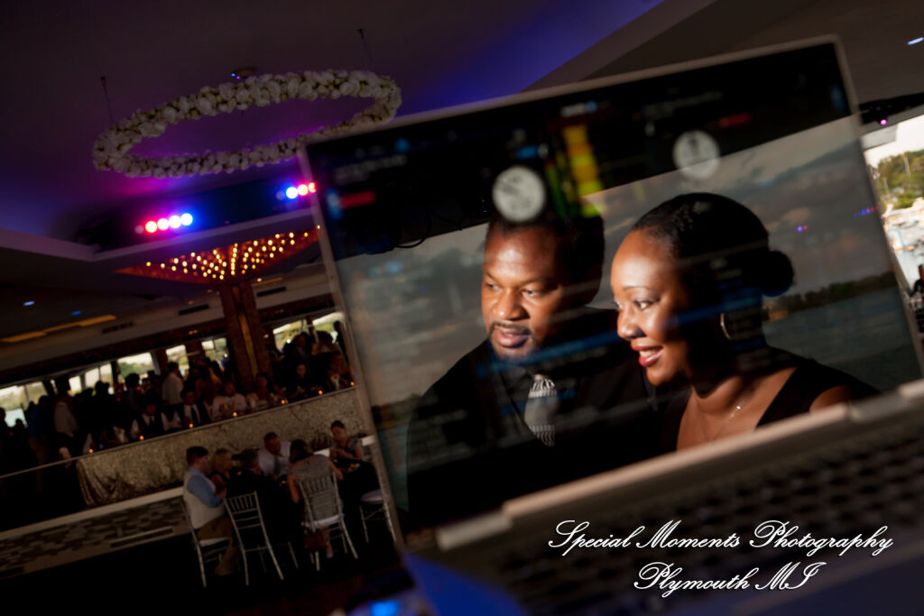 Lindsay & Justin at Roostertail Detroit MI wedding photography