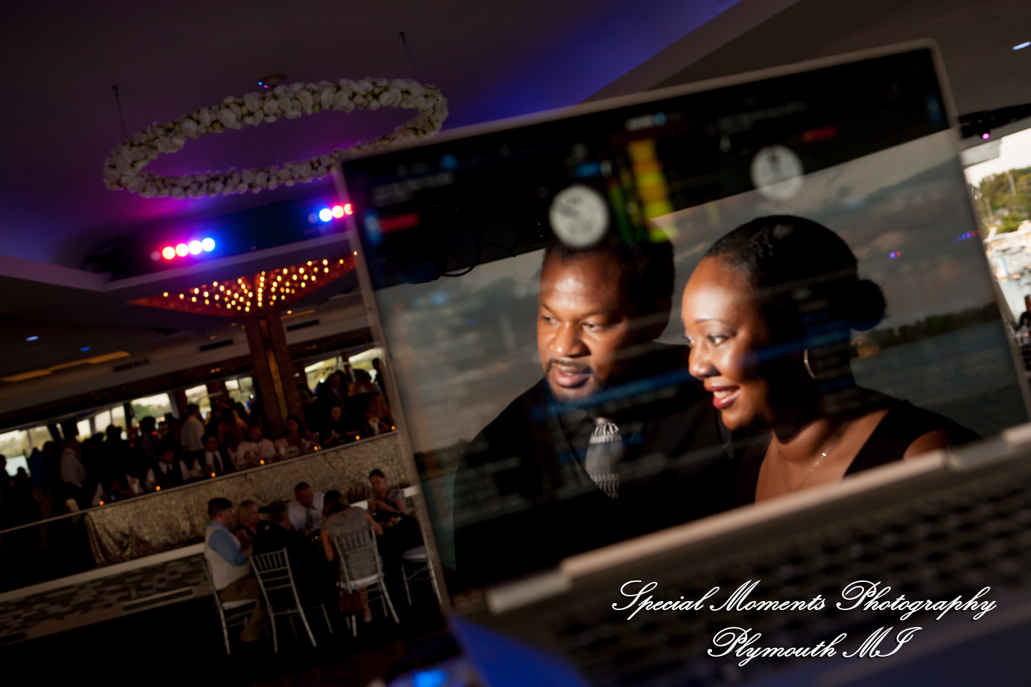 Lindsay & Justin at Roostertail Detroit MI wedding photography