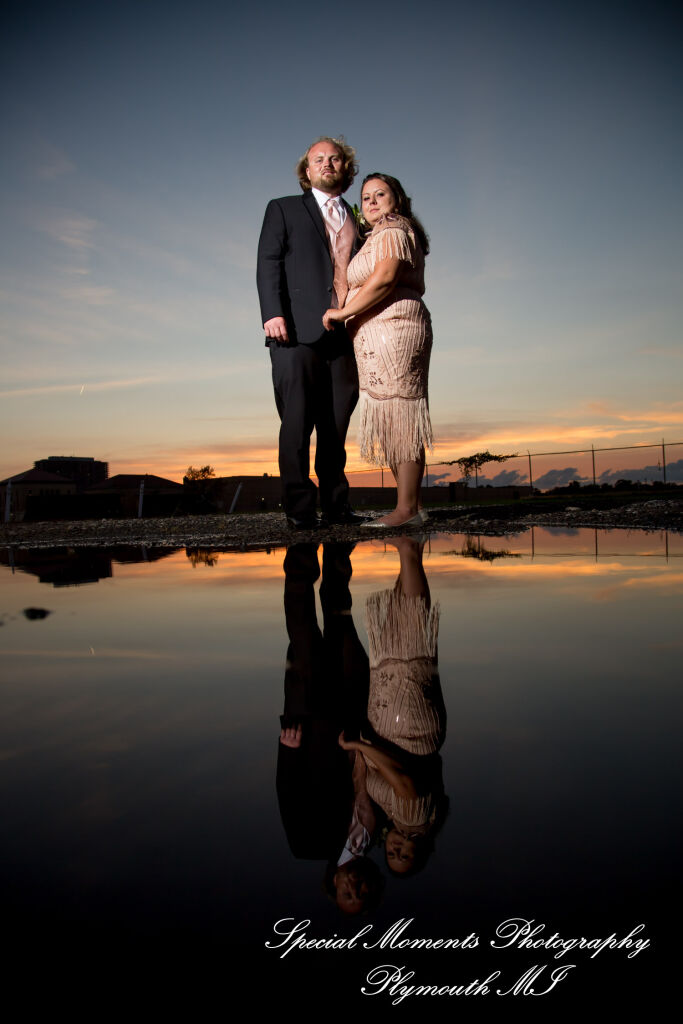 Lindsay & Justin at Roostertail Detroit MI wedding photography