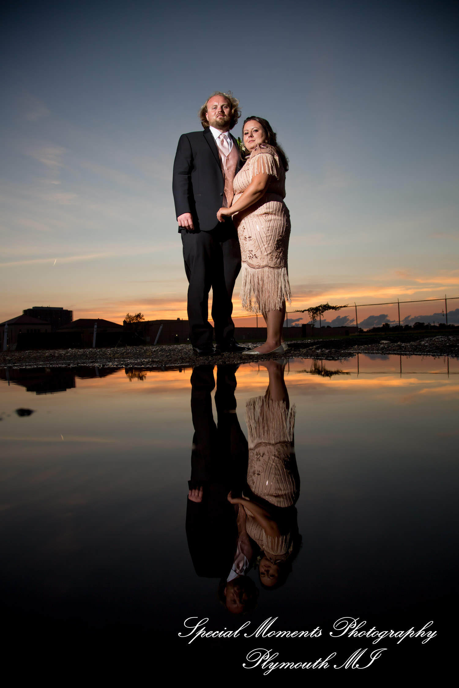 Lindsay & Justin at Roostertail Detroit MI wedding photography