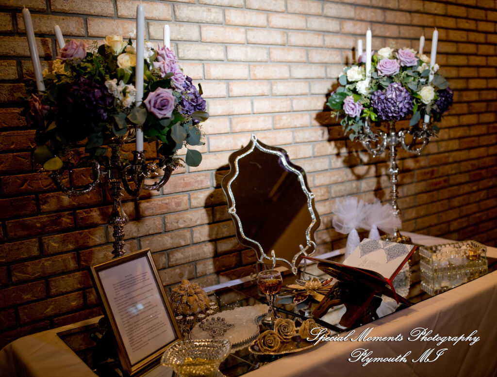 Miriam & Patrick at Cafe Cortina Farmington Hills MI wedding photography